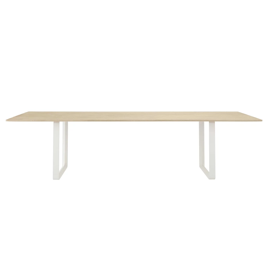 Muuto 70/70 Solid Oak Tafel 295x108 Grijs 14 Muuto 70/70 Solid Oak Tafel 295x108 Grijs - Afbeelding 14