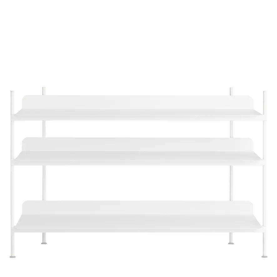 Muuto Compile 2 Stellingkast Wit 1 Muuto Compile 2 Stellingkast Wit