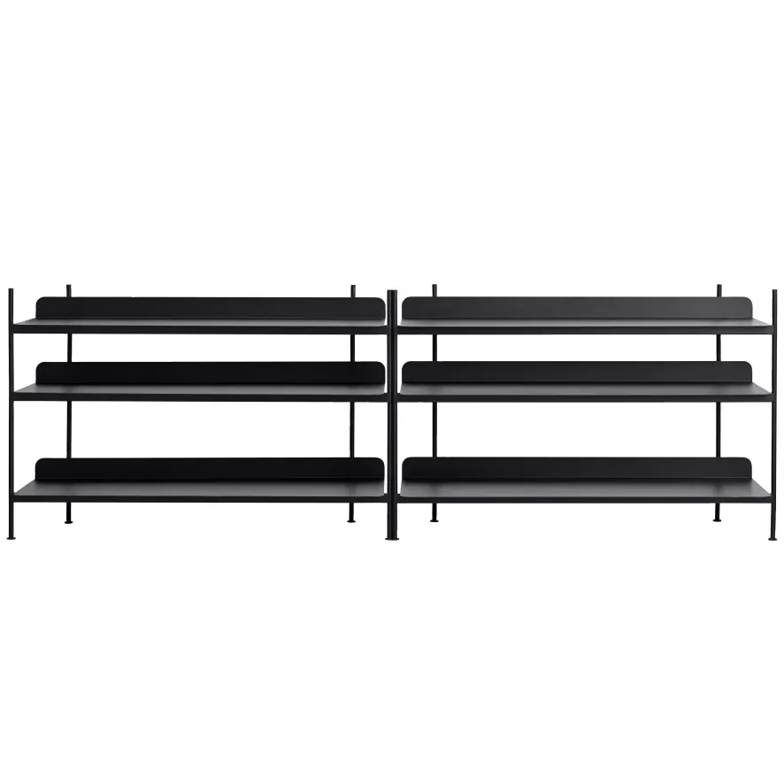 Muuto Compile 6 Stellingkast Zwart 1 Muuto Compile 6 Stellingkast Zwart