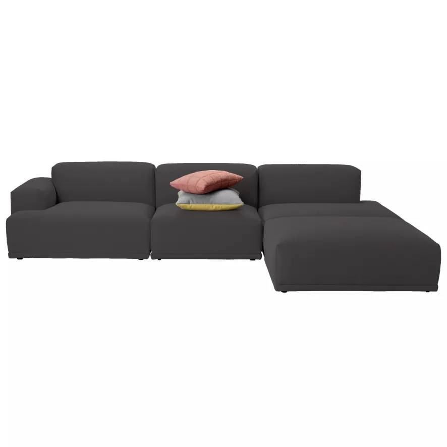 Muuto Connect Bank Driezitter Met Poef Rechts Vancouver 13 1 Muuto Connect Bank Driezitter Met Poef Rechts Vancouver 13