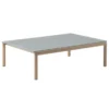 Muuto Couple Salontafel 120x84 Plain Eiken Pale Blue