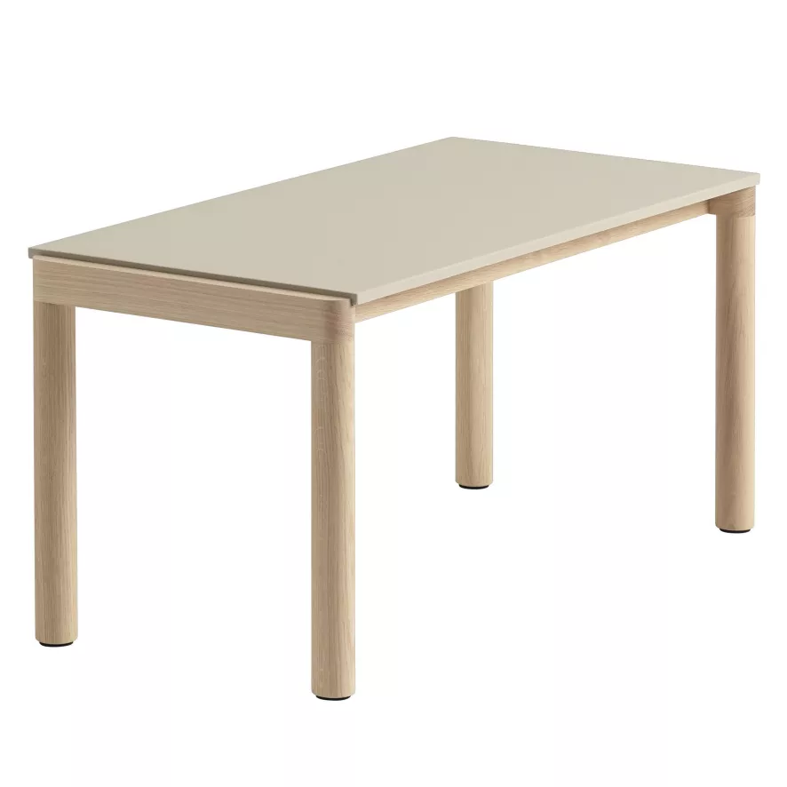 Muuto Couple Salontafel 40x84 Plain Eiken Sand 1 Muuto Couple Salontafel 40x84 Plain Eiken Sand