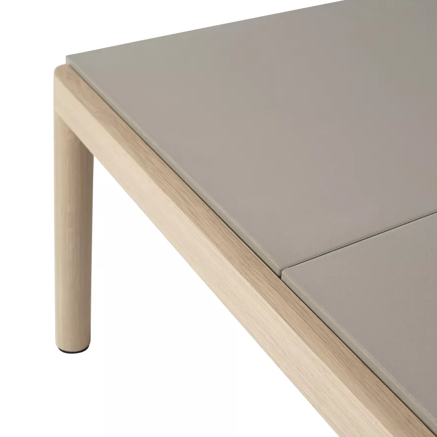 Muuto Couple Salontafel 40x84 Plain Eiken Sand 4 Muuto Couple Salontafel 40x84 Plain Eiken Sand - Afbeelding 4