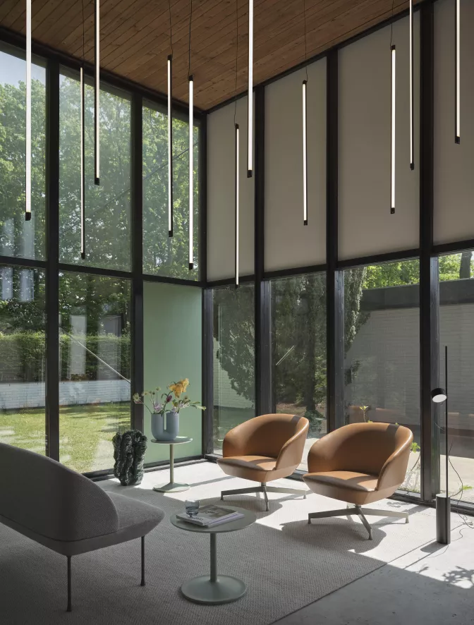 Muuto Fine Hanglamp 120 Zwart 4 Muuto Fine Hanglamp 120 Zwart - Afbeelding 4