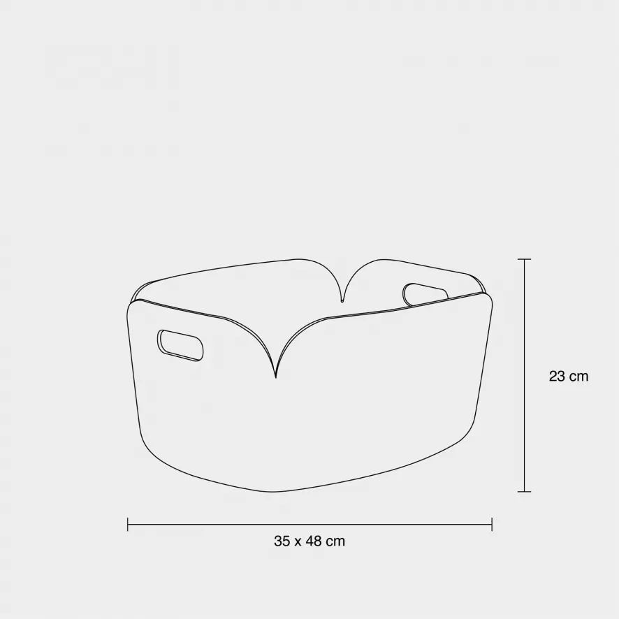 Muuto Restore Opbergmand Lichtblauw 2 Muuto Restore Opbergmand Lichtblauw - Afbeelding 2