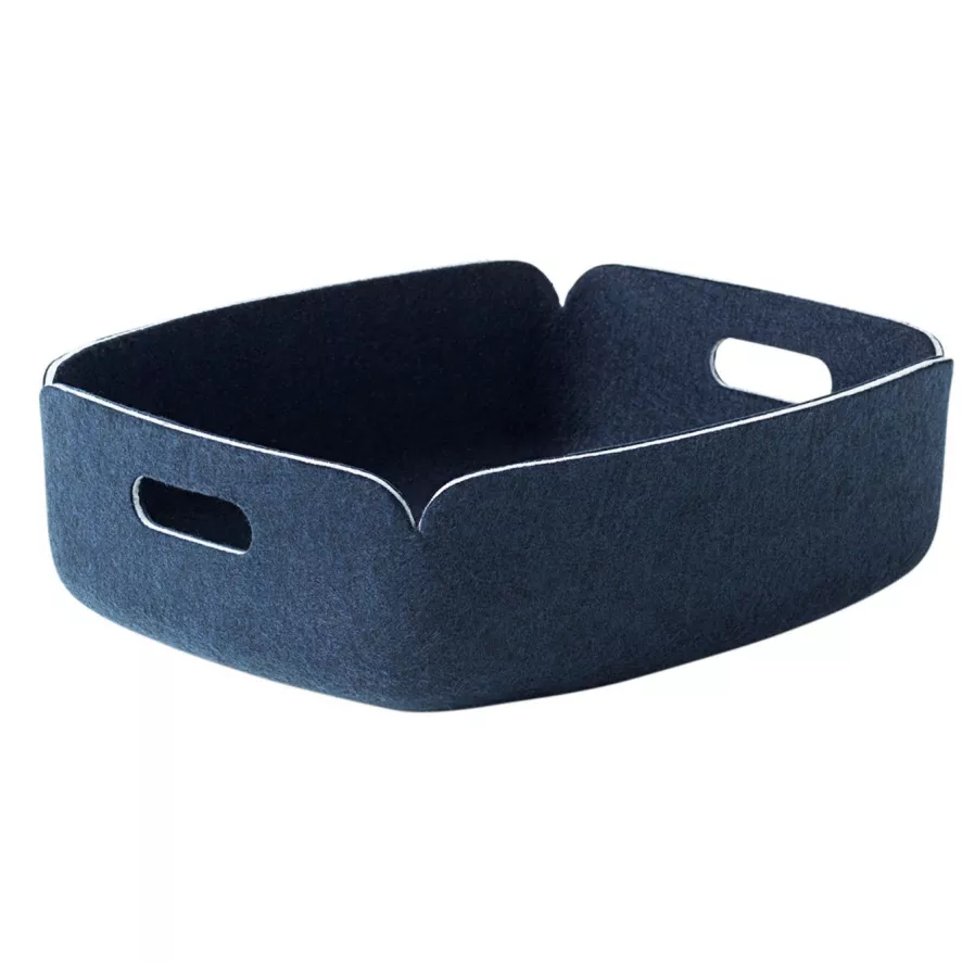 Muuto Restore Tray Opbergmand Midnight Blue 1 Muuto Restore Tray Opbergmand Midnight Blue