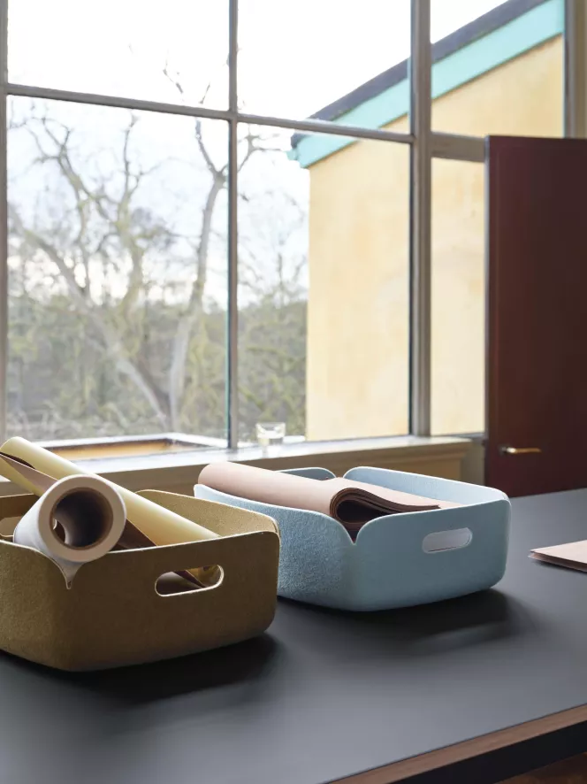 Muuto Restore Tray Opbergmand Midnight Blue 9 Muuto Restore Tray Opbergmand Midnight Blue - Afbeelding 9