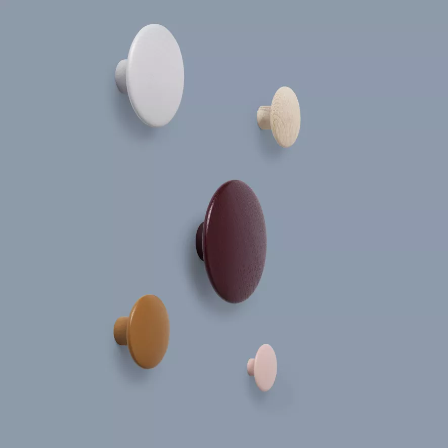 Muuto The Dots Haak Ø6.5 Dusty Green 3 Muuto The Dots Haak Ø6.5 Dusty Green - Afbeelding 3