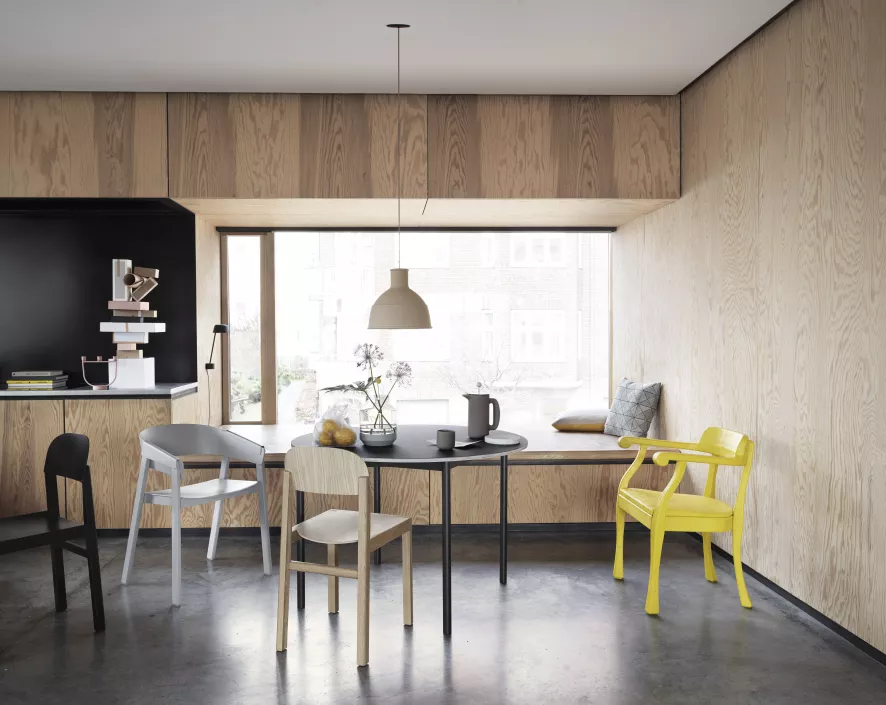 Muuto Base Tafel 190x85 Wit/eiken 10 Muuto Base Tafel 190x85 Wit/eiken - Afbeelding 10