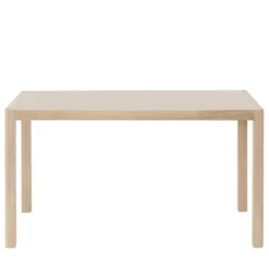 Muuto Workshop Bureau 130x65 Grijs Linoleum Eiken