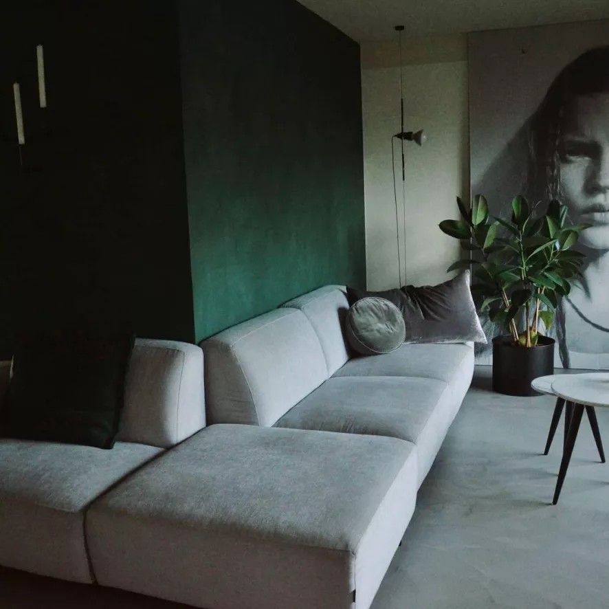 Hay Outline Kussen Persian Blue 12 Hay Outline Kussen Persian Blue - Afbeelding 12