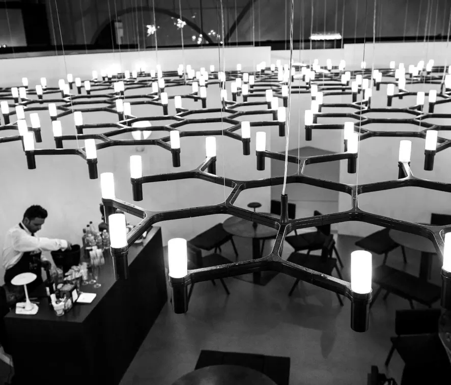 Nemo Crown Plana Minor Kroonluchter Zwart 5 Nemo Crown Plana Minor Kroonluchter Zwart - Afbeelding 5