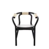 Normann Copenhagen Knot Stoel Zwart/natuur