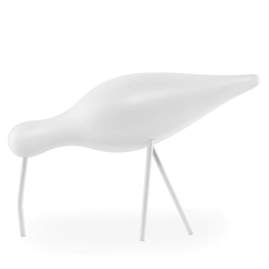 Normann Copenhagen Shorebird Vogel Collectors Item Large White/white 1 Normann Copenhagen Shorebird Vogel Collectors Item Large White/white