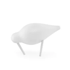 Normann Copenhagen Shorebird Vogel Collectors Item Small White/white
