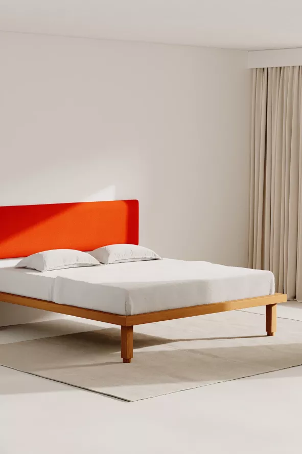 Objekte Unserer Tage Kaya Bed 140x200 Eiken Wit 3 Objekte Unserer Tage Kaya Bed 140x200 Eiken Wit - Afbeelding 3