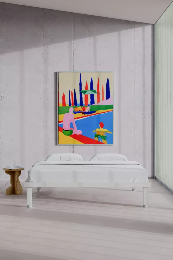 Objekte Unserer Tage Kaya Bed 140x200 Eiken Wit 6 Objekte Unserer Tage Kaya Bed 140x200 Eiken Wit - Afbeelding 6