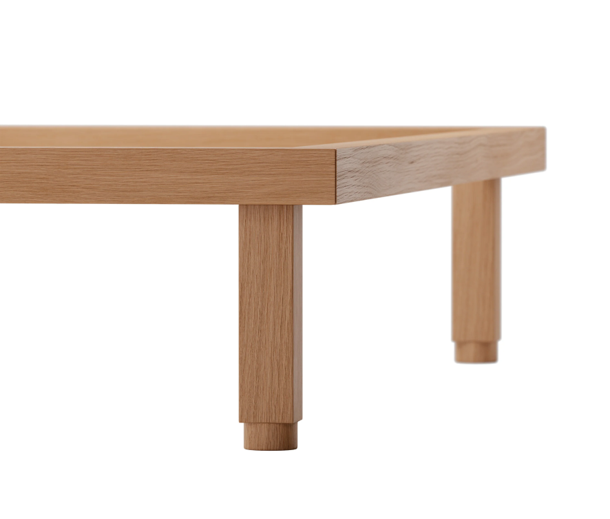 Objekte Unserer Tage Kaya Bed 140x200 Eiken Wit 8 Objekte Unserer Tage Kaya Bed 140x200 Eiken Wit - Afbeelding 8