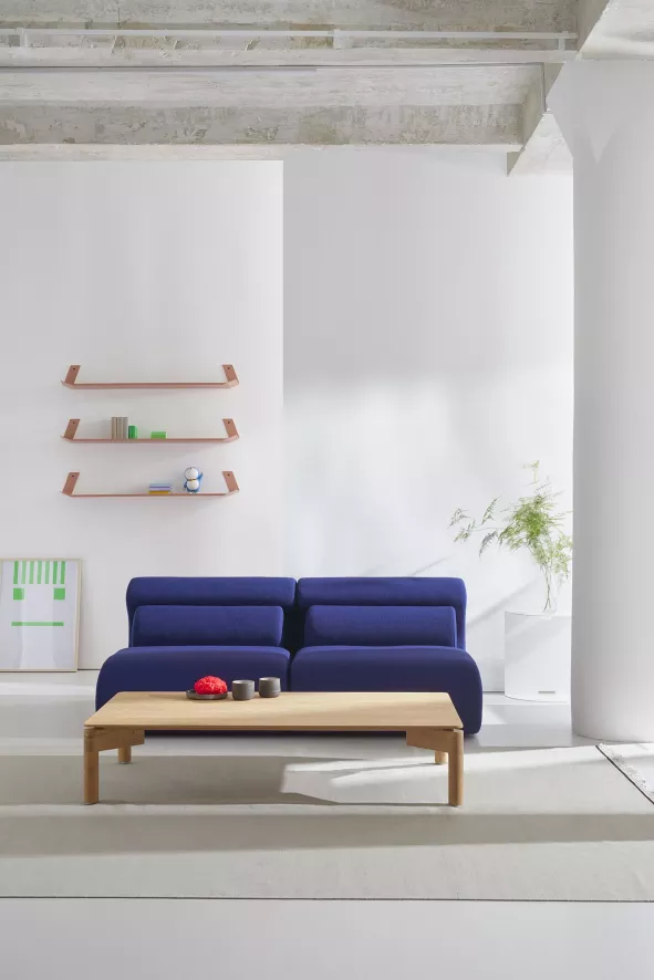 Objekte Unserer Tage Wedekind Salontafel 140x80 Waxed Eiken Met Wit Pigment 6 Objekte Unserer Tage Wedekind Salontafel 140x80 Waxed Eiken Met Wit Pigment - Afbeelding 6