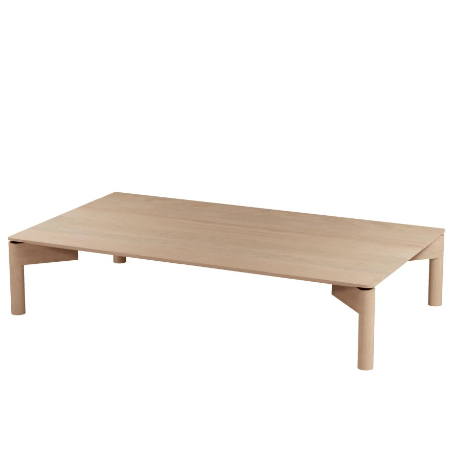 Objekte Unserer Tage Wedekind Salontafel 140x80 Waxed Eiken Met Wit Pigment 1 Objekte Unserer Tage Wedekind Salontafel 140x80 Waxed Eiken Met Wit Pigment