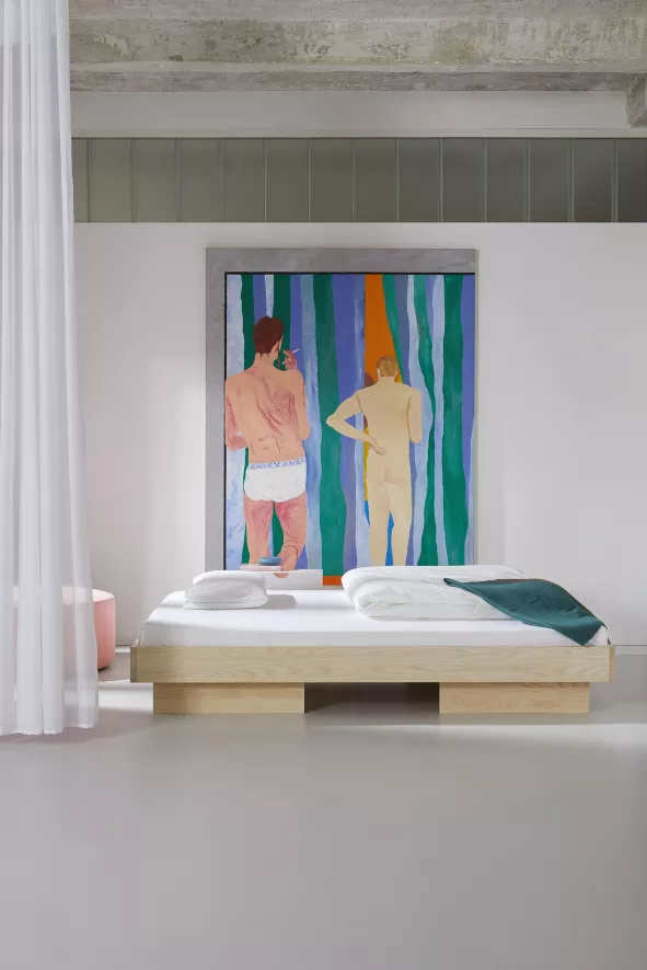 Objekte Unserer Tage Zians Bed 200x200 Eiken Naturel 3 Objekte Unserer Tage Zians Bed 200x200 Eiken Naturel - Afbeelding 3