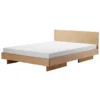 Objekte Unserer Tage Zians Bed Met Hoofdbord 140x200 Eiken Naturel