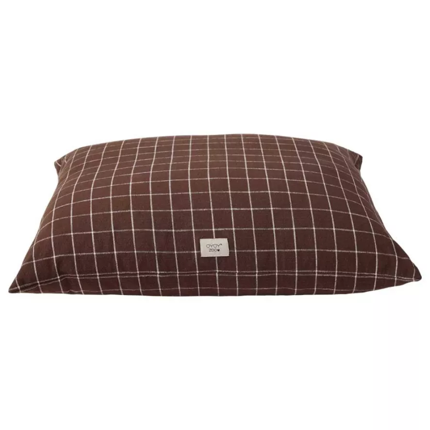 OYOY Kyoto Hondenkussen Medium 60x74 Choko 1 OYOY Kyoto Hondenkussen Medium 60x74 Choko