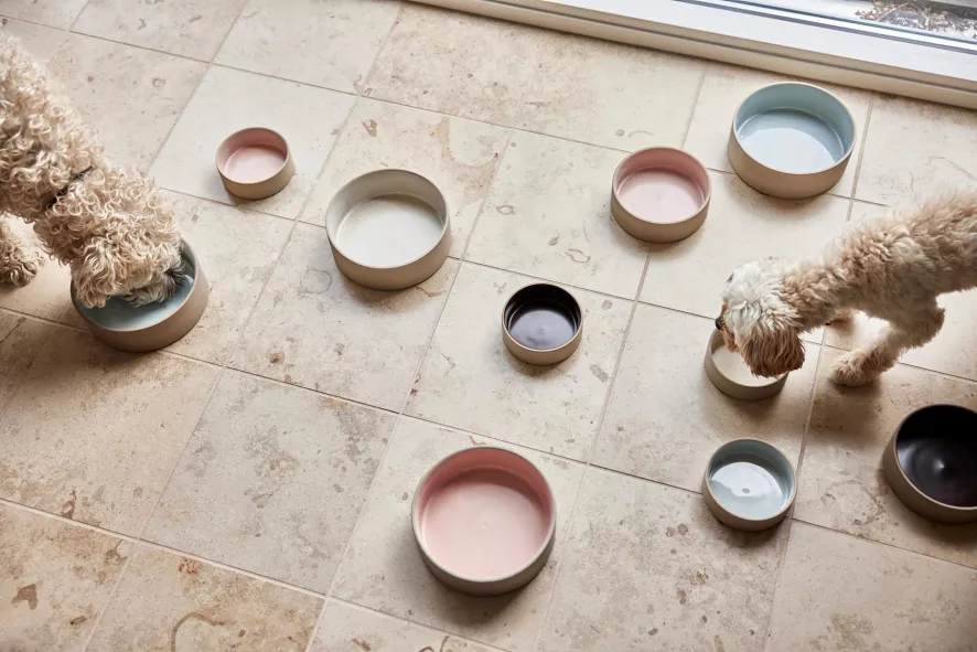 OYOY Sia Hondenvoerbak Medium Ø17 Rose 4 OYOY Sia Hondenvoerbak Medium Ø17 Rose - Afbeelding 4