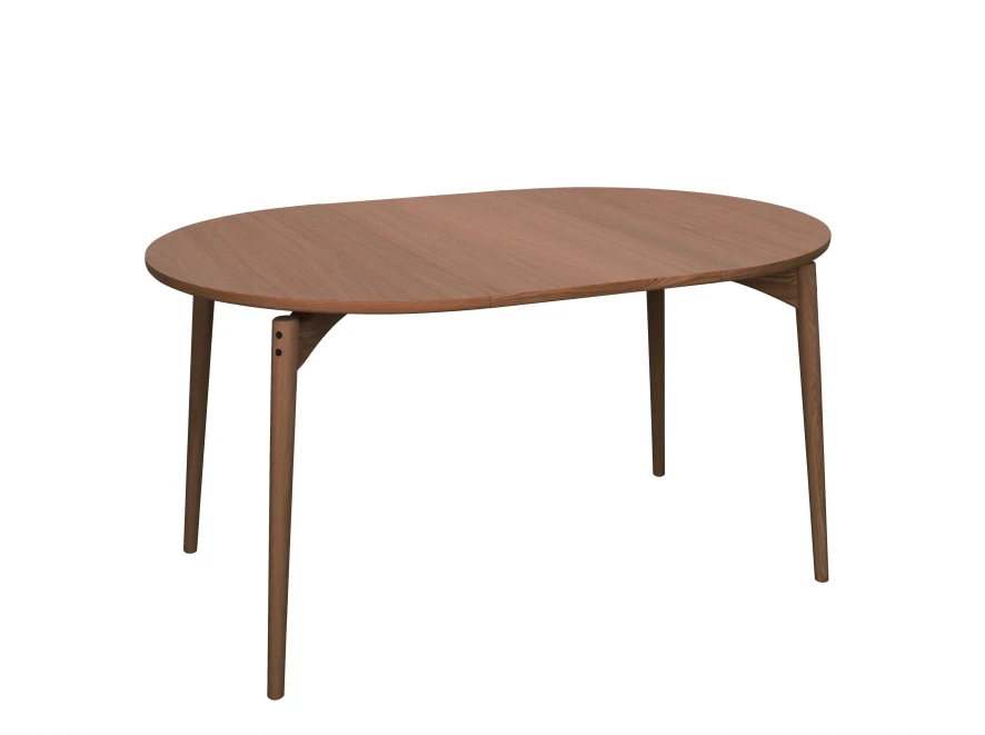 PBJ Designhouse Aeris Uitschuifbare Eettafel 122 Walnut Oil, Deep Black 6 PBJ Designhouse Aeris Uitschuifbare Eettafel 122 Walnut Oil, Deep Black - Afbeelding 6