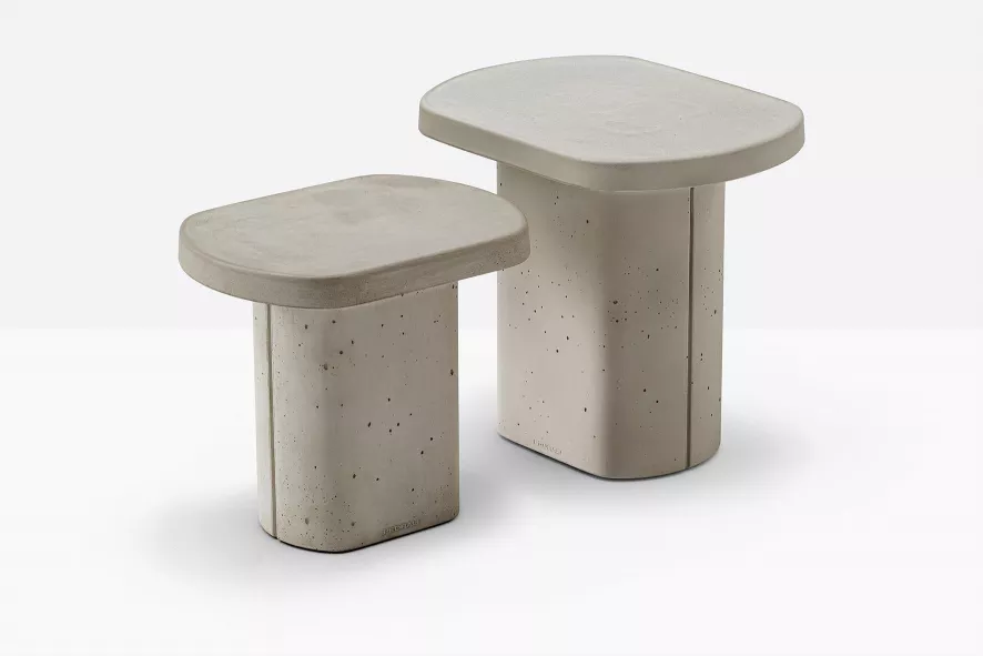 Pedrali Caementum Bijzettafel 46x35 Lichtgrijs 10 Pedrali Caementum Bijzettafel 46x35 Lichtgrijs - Afbeelding 10