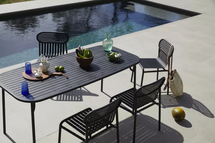 Petite Friture Week-end Tuintafel 180x85 Glass Green 6 Petite Friture Week-end Tuintafel 180x85 Glass Green - Afbeelding 6