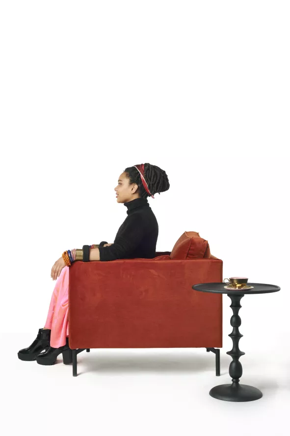 POLSPOTTEN Classic Bijzettafel 46 Zwart 7 POLSPOTTEN Classic Bijzettafel 46 Zwart - Afbeelding 7