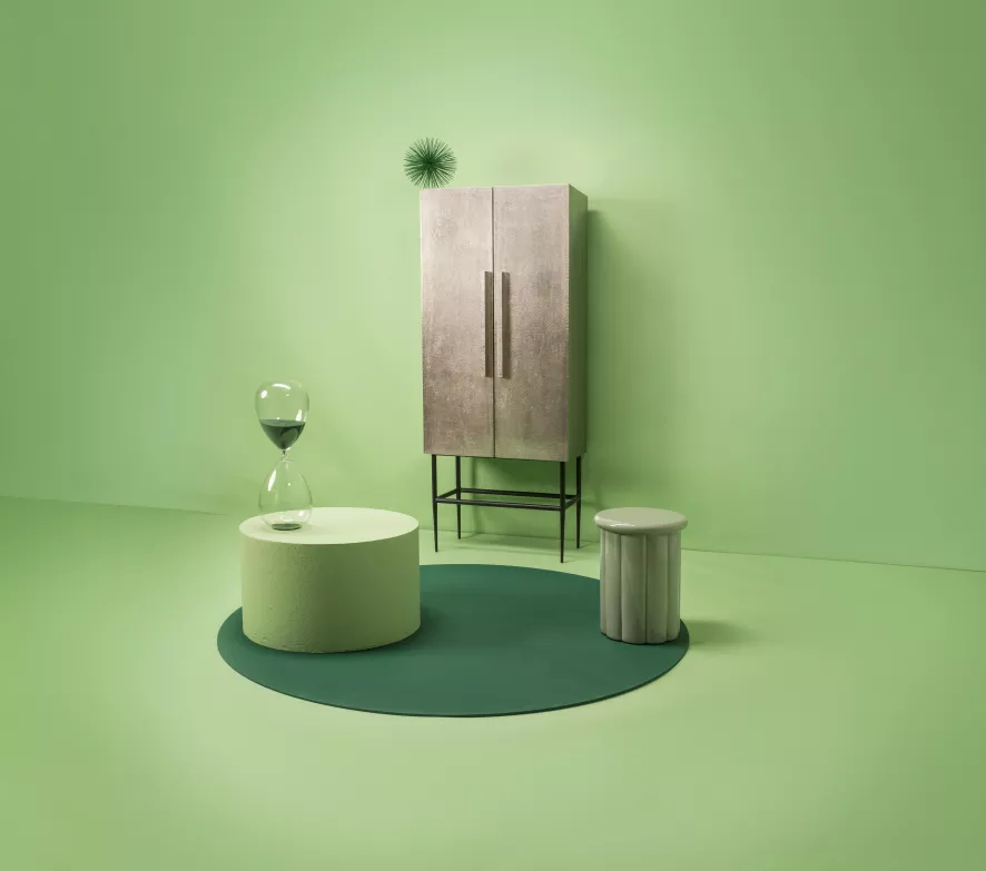 POLSPOTTEN Sandglass Ball Woondecoratie XL Groen 6 POLSPOTTEN Sandglass Ball Woondecoratie XL Groen - Afbeelding 6