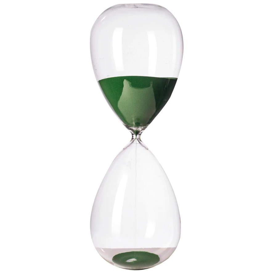 POLSPOTTEN Sandglass Ball Woondecoratie XL Groen 1 POLSPOTTEN Sandglass Ball Woondecoratie XL Groen