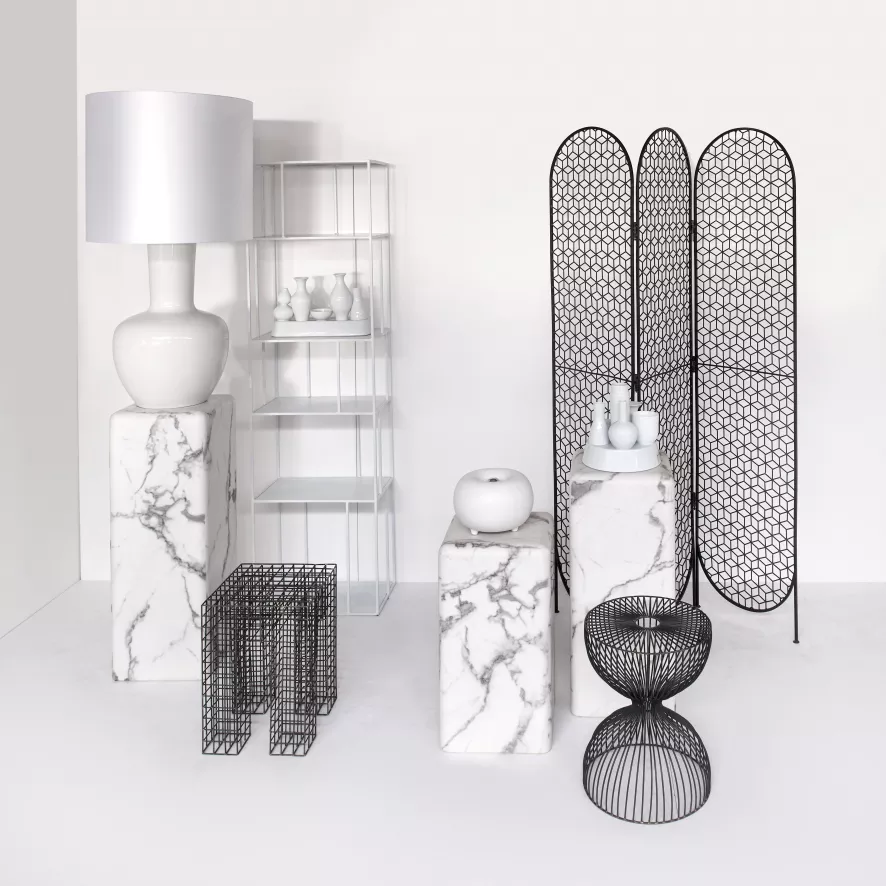 POLSPOTTEN Pillar Marble Pilaar Small Bruin 7 POLSPOTTEN Pillar Marble Pilaar Small Bruin - Afbeelding 7