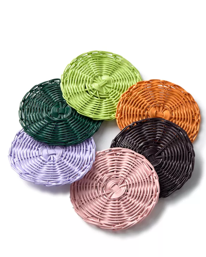 POLSPOTTEN Bakkie Onderzetters Set Van 6 4 POLSPOTTEN Bakkie Onderzetters Set Van 6 - Afbeelding 4