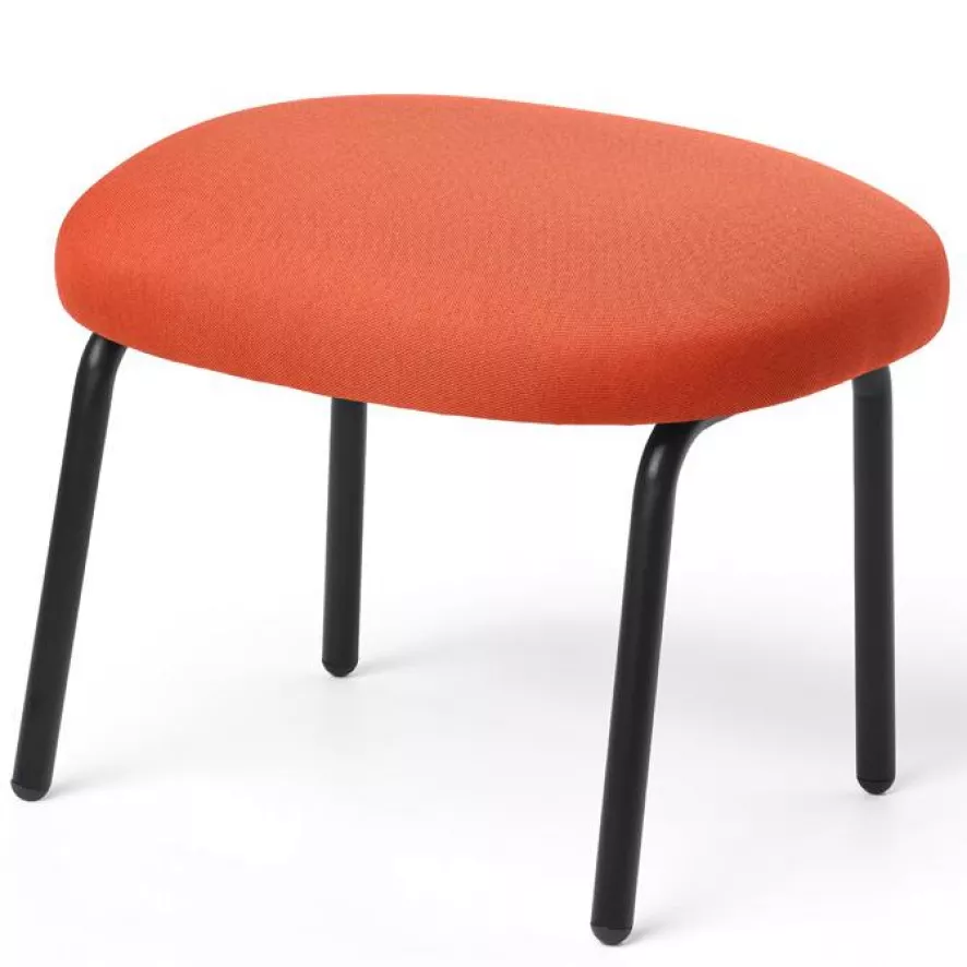 Puik Dost Voetenbank Stalen Onderstel Roze 2 Puik Dost Voetenbank Stalen Onderstel Roze - Afbeelding 2