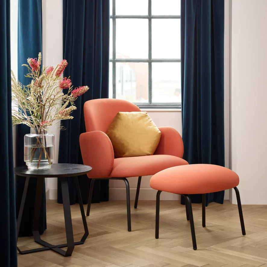 Puik Dost Voetenbank Stalen Onderstel Roze 11 Puik Dost Voetenbank Stalen Onderstel Roze - Afbeelding 11