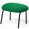 Puik Dost Voetenbank Stalen Onderstel Donkergroen