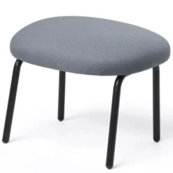 Puik Dost Voetenbank Stalen Onderstel Donkergrijs