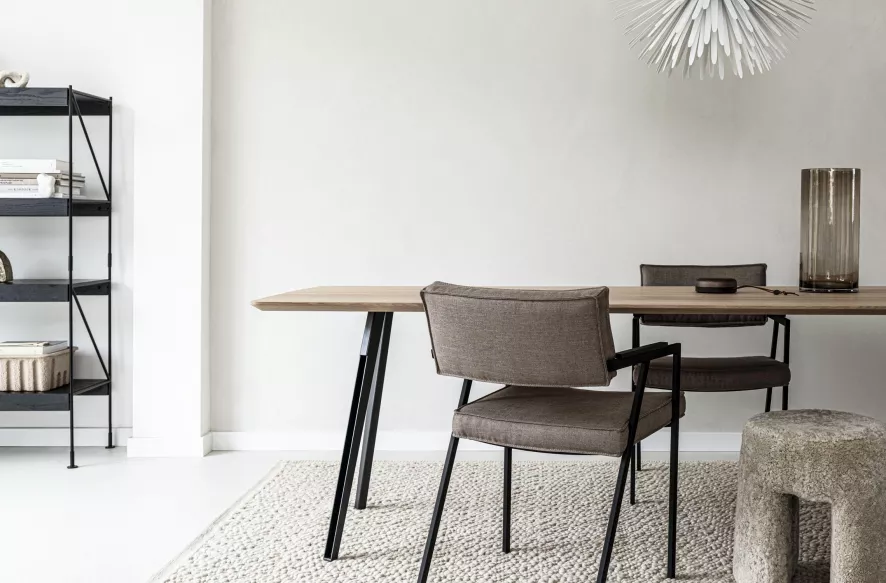 QLiv On Top Eettafel 220x90 Coal Black Oak 11 QLiv On Top Eettafel 220x90 Coal Black Oak - Afbeelding 11