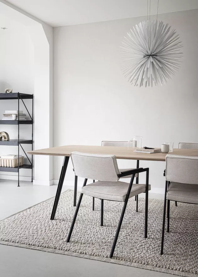 QLiv On Top Eettafel 220x90 Coal Black Oak 9 QLiv On Top Eettafel 220x90 Coal Black Oak - Afbeelding 9