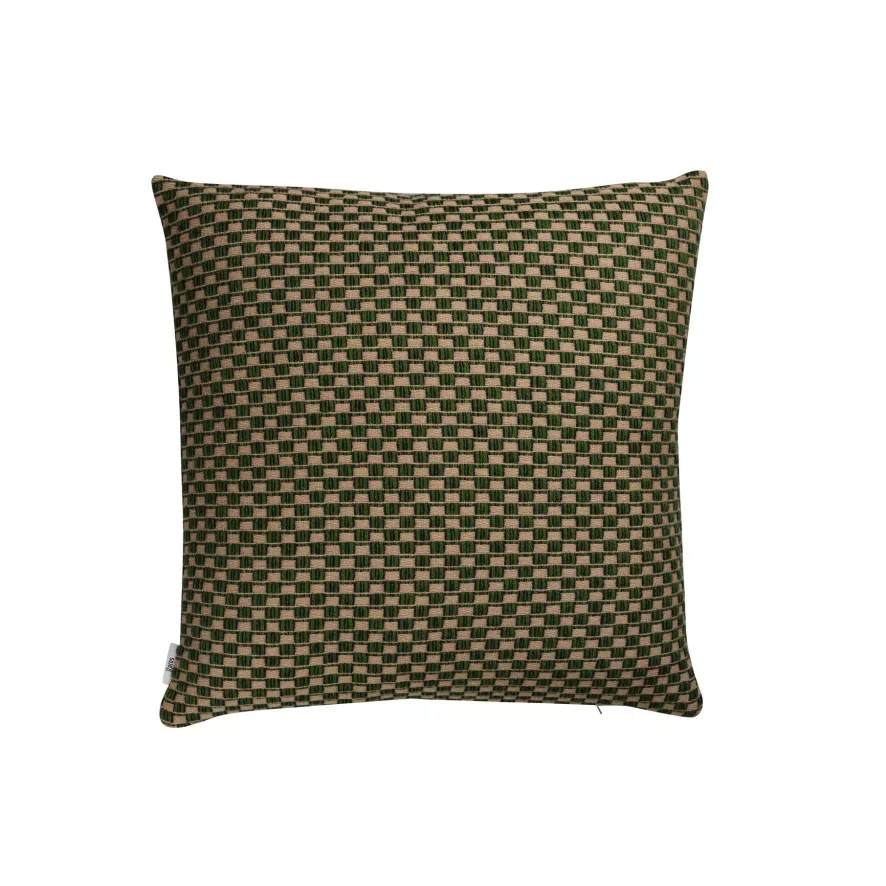 Røros Tweed Isak Kussen 60x60 Chestnut 2 Røros Tweed Isak Kussen 60x60 Chestnut - Afbeelding 2