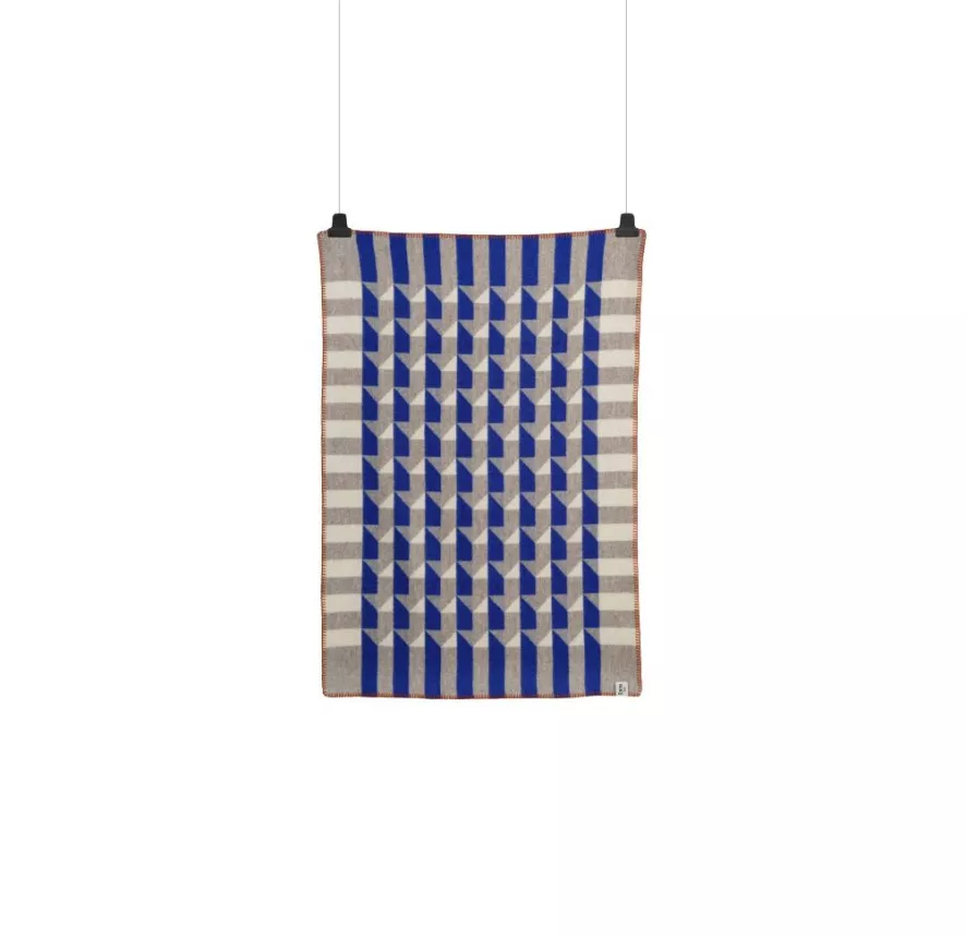 Røros Tweed Kvam Plaid 135x200 Greyscale 9 Røros Tweed Kvam Plaid 135x200 Greyscale - Afbeelding 9