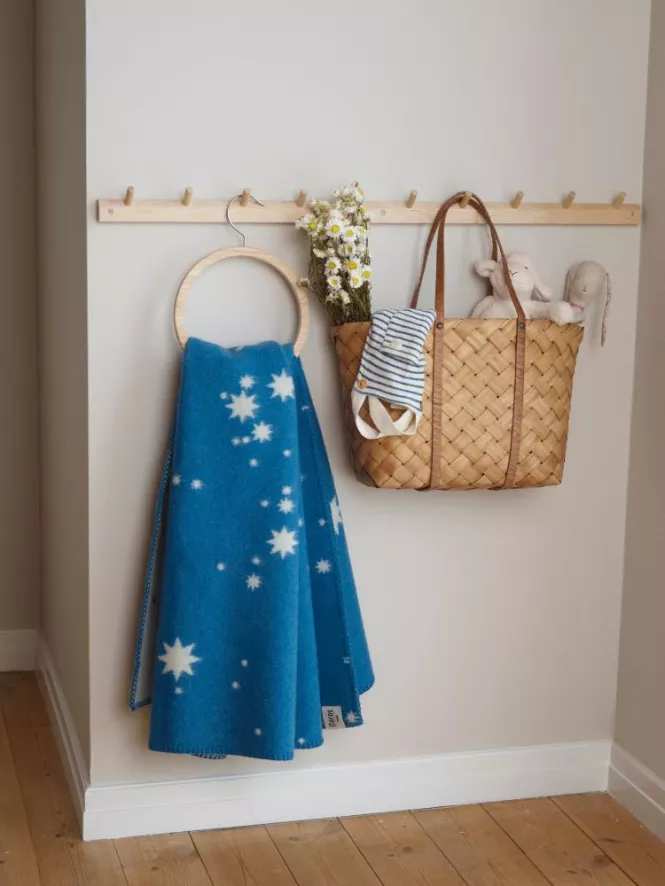 Røros Tweed Orion Baby Plaid 67x100 Light Pink 2 Røros Tweed Orion Baby Plaid 67x100 Light Pink - Afbeelding 2