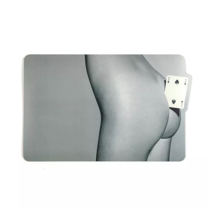 Seletti Toiletpaper Placemat Two Of Spades 1 Seletti Toiletpaper Placemat Two Of Spades