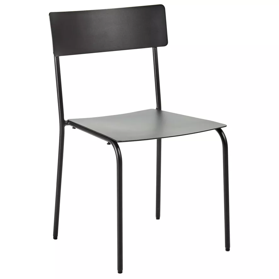 Serax August By Vincent Van Duysen Tuinstoel Zwart 1 Serax August By Vincent Van Duysen Tuinstoel Zwart