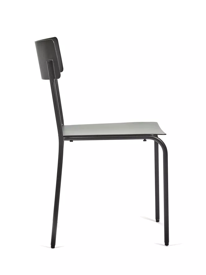 Serax August By Vincent Van Duysen Tuinstoel Zwart 4 Serax August By Vincent Van Duysen Tuinstoel Zwart - Afbeelding 4