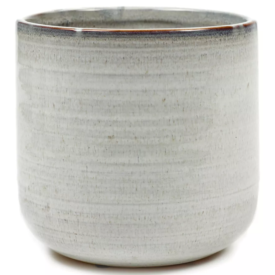 Serax Bain Blanche By Serax Bloempot Extra Large Ø15.5 1 Serax Bain Blanche By Serax Bloempot Extra Large Ø15.5