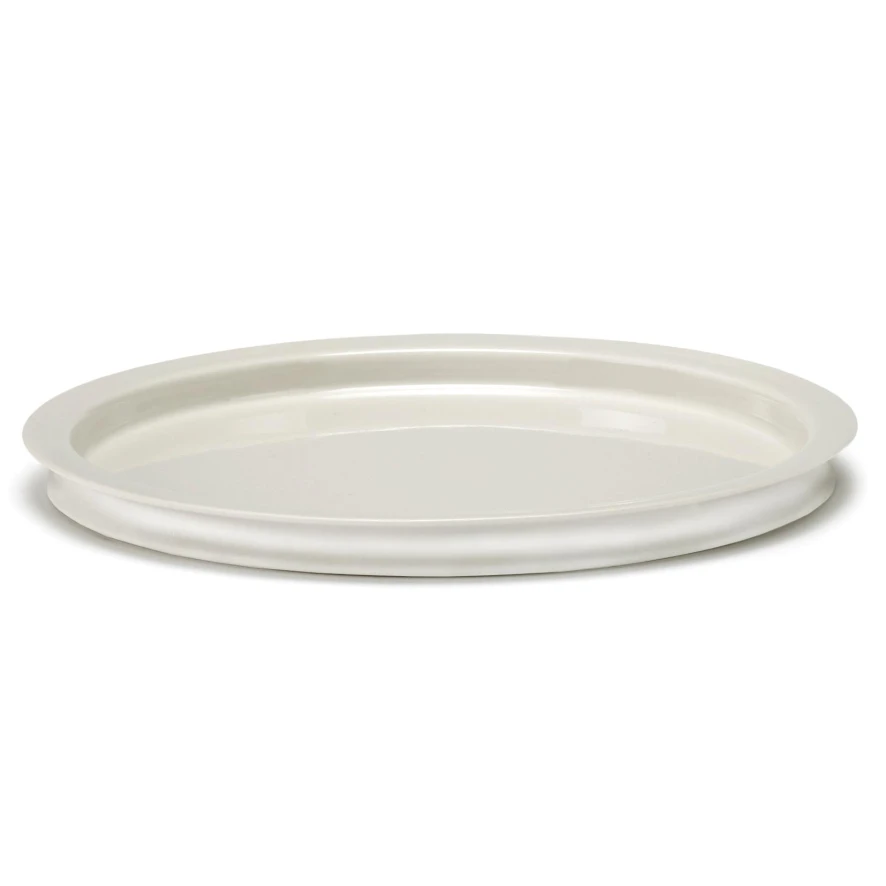 Serax Dune By Kelly Wearstler Ontbijtbord Ø17,5 Alabaster 2 Serax Dune By Kelly Wearstler Ontbijtbord Ø17,5 Alabaster - Afbeelding 2